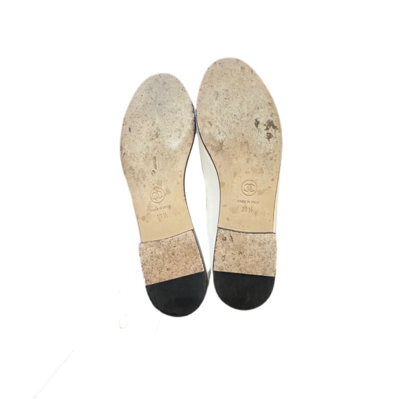 Chanel Ballet Flats - White/Black Size 38.5 - Picture 5 of 9